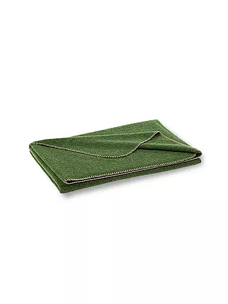 STEINER 1888 | Couverture en laine "Alina" 150x190cm kiwi | 